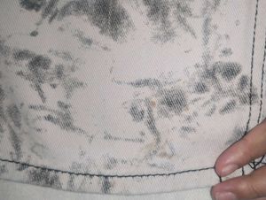 Lavender,Black Print Jeans