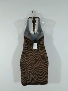 Brown Partywear Dress For Women&#39;s