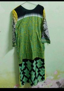 Green Designer Kurti For 99rs