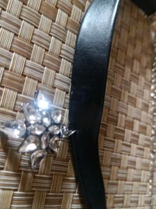 Leather Necklace With Stone Pendant
