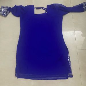 Blue Sharara Set (L)