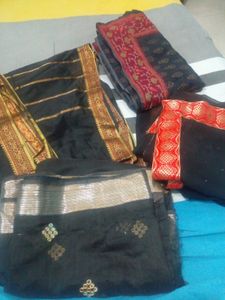Elegant  black  Sarees