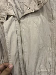 MUJI Beige Lightweight Jacket - Size M