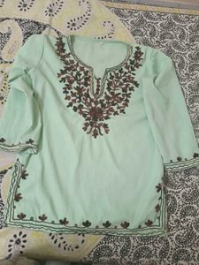 Beautiful Kashmiri Top 💚