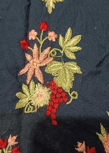 Blue Pakistani Embroidery Suit With Dupatta