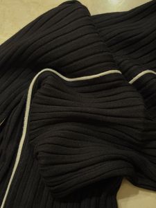 ZARA Knit Midi Skirt