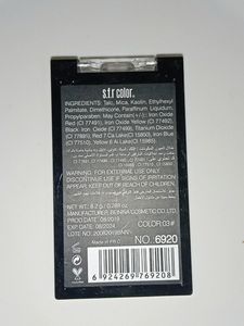 S.F.R COLOR BROWNIE BLUSH (PICK ANY 1)
