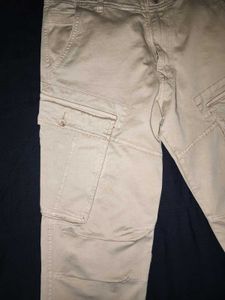Replay Beige Cargo Pants
