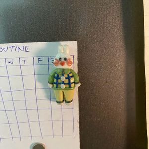 3 Bunny Refrigerator Magnets