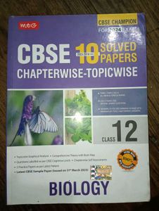 MTG Question Bank Class 12 Biology
