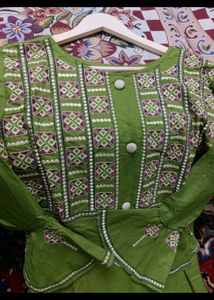 Embroidered GOWN