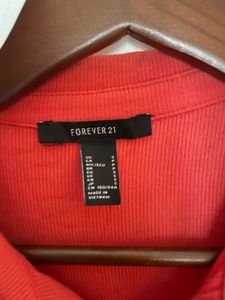 Red Shirt Dress