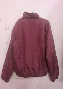 Dusty Rose Zip-Up Jacket