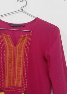 Staright Pink Kurta