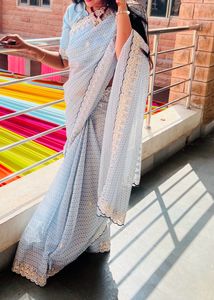 Beautiful Pure Organza Handwork Customised Boutiq