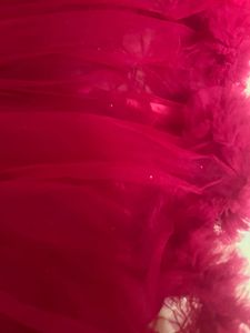 Red Tulle Flower Girl Dress