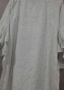White Embroidered Kurti