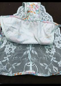 Floral Lace Thong 🖤