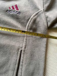 Used Adidas Fleece Zip-Up Jacket