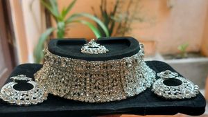 Silver Jewellery Set For Women