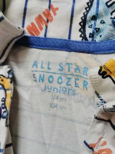 Cute Dinosaur Pajama Set