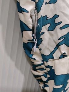 Patterned Mini Dress