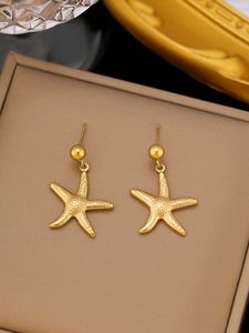 Starfish Drop Earrings