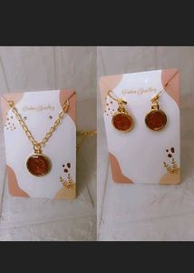 Sparkly Gold Jewelry Set