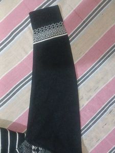 XXL  44 -46 Striped Gray Pullover Sweater