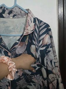 Floral Print Pajama Set bust 34/36