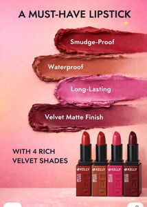 KELLY Velvet Matte Lipsticks