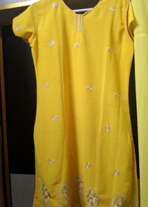 Salwar Kameez Set - Yellow &amp; Lavender Suits