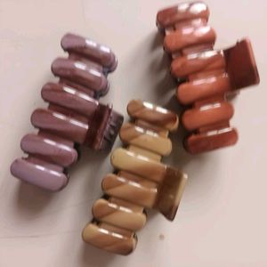 Hair Claw Clip Bundle 3nos