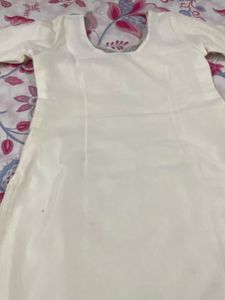 Chanderi Silk Mirror Work Embroidery Kurta