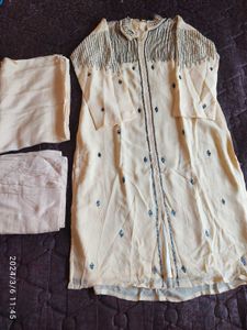 Stitched Kurta With Pant Material