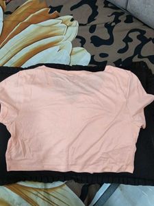 Peach Graphic Tee