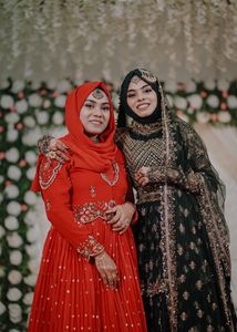 New Red Bridal Gown