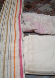 Striped dress material