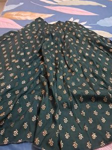Pure Fabric  Croptop N Silk  Dupatta