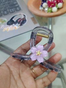 Flower Hair Claw Clip
