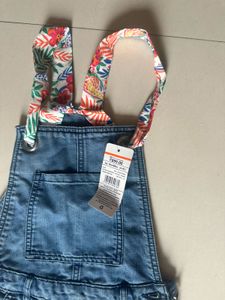 Brand New Dungaree Dress With Tag