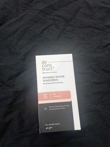 Deconstruct Sunscreen
