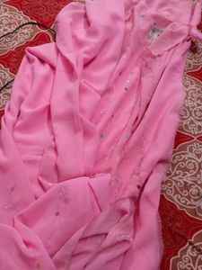 Pink Saree