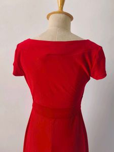 Red A-Line Dress (Fixed Price)