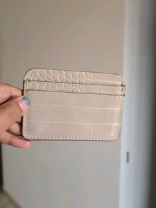 MANGO Croc Effect Card Holder