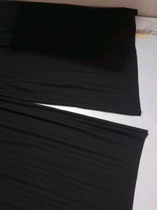 Black Pleated Plazzo
