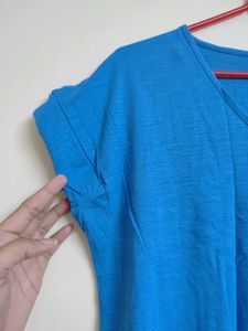 Blue Casual T-shirt