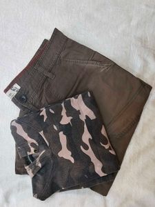 Camo Sport Jersey &amp; plain Shorts Set