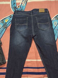 Dark Wash Denim Jeans