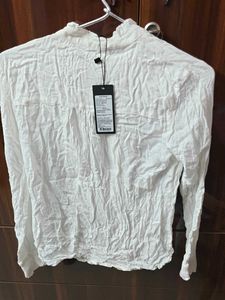 White Formal Top